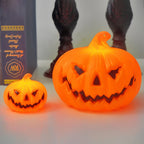 Pumpkin Lantern Candle Light Halloween Skull Ghost Face Lamp Kids Gift For Bedroom Garden Party Decoration Atmosphere Light